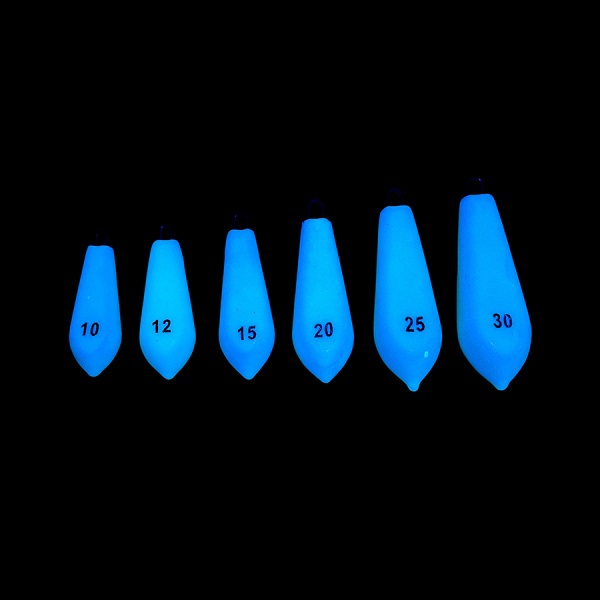 ケイムラ夜光シンカー六角